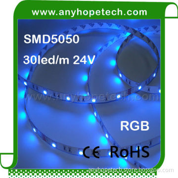 2 years warranty dream color 30ledm rgb led flexible strip light